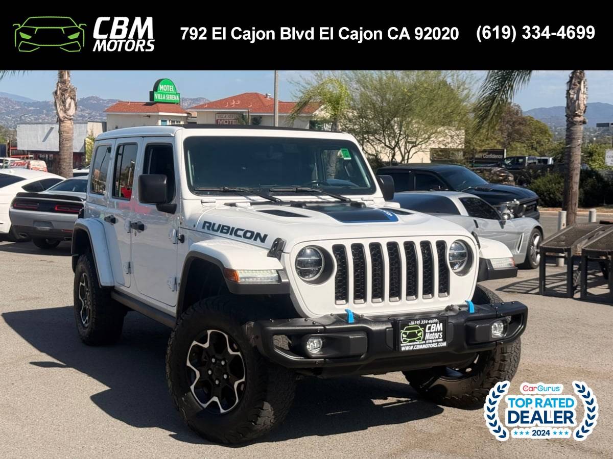 2021 Jeep Wrangler Rubicon 4xe — SUV — 34,204 mi — El Cajon, CA