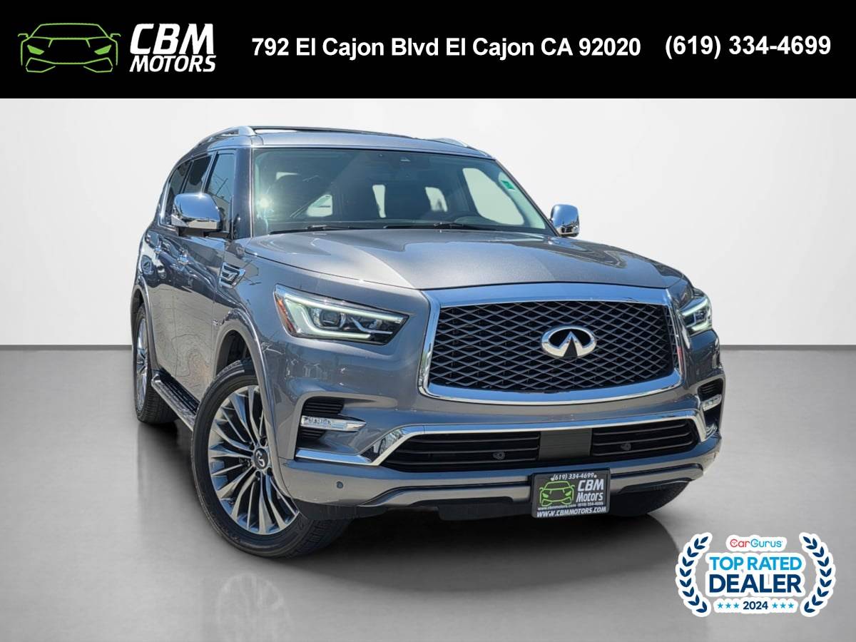 2019 INFINITI QX80 LUXE — SUV — 82,527 mi — El Cajon, CA