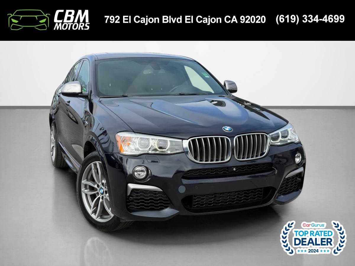 2017 BMW X4 M40i — SUV — 70,122 mi — El Cajon, CA