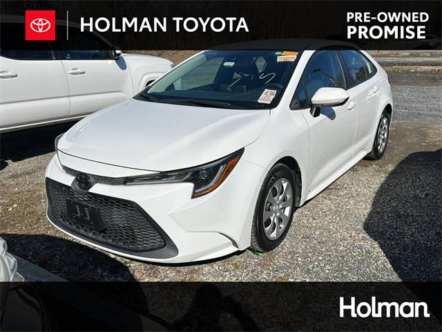 2020 Toyota Corolla LE — Sedan — 33,656 mi — Mount Laurel, NJ