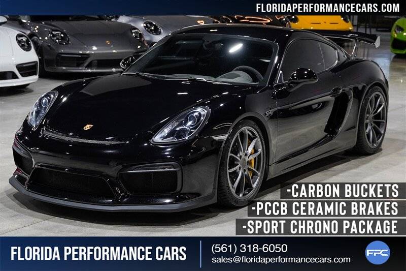 2016 Porsche Cayman GT4 — Coupe — 24,101 mi — Rivera Beach, FL