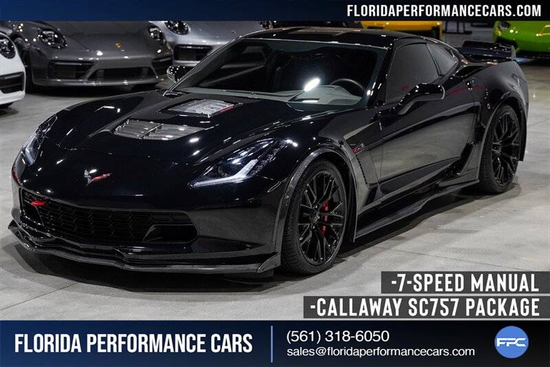 2016 Chevrolet Corvette Z06 1LZ — Coupe — 25,529 mi — Rivera Beach, FL