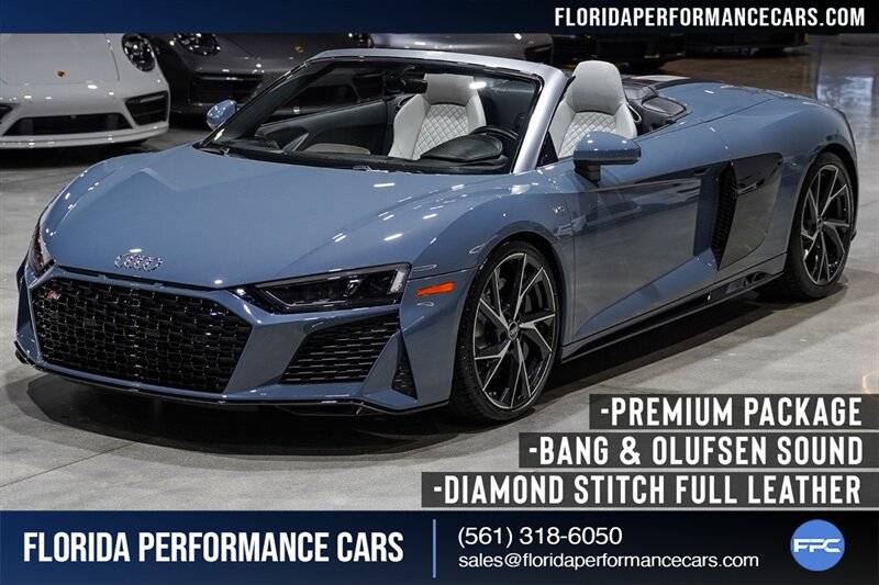 2022 Audi R8 V10 — Convertible — 4,173 mi — Rivera Beach, FL