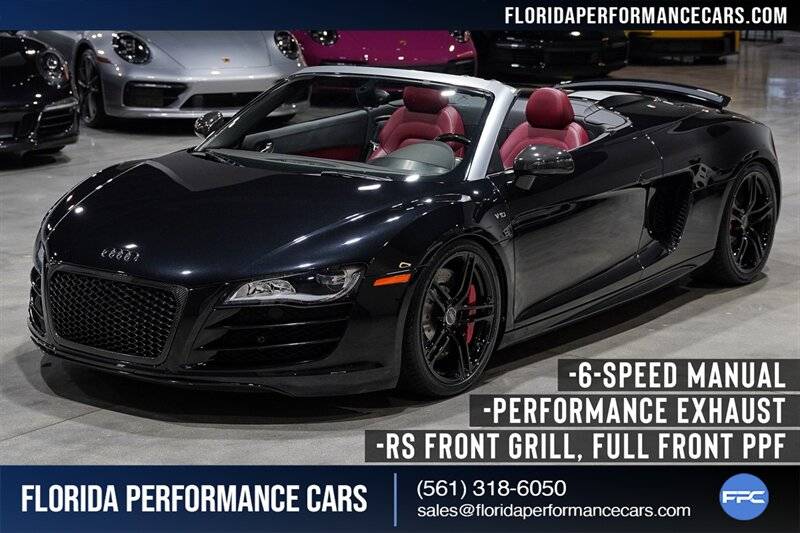 2011 Audi R8 5.2L — Convertible — 18,190 mi — Rivera Beach, FL