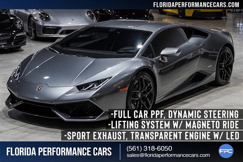 2016 Lamborghini Huracan LP 610-4 — Coupe — 18,786 mi — Rivera Beach, FL