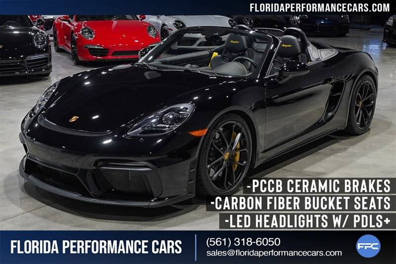 2020 Porsche 718 Boxster 718 Spyder — Convertible — 8,657 mi — Rivera Beach, FL