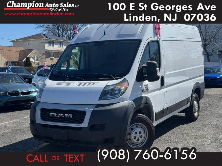 2019 Ram ProMaster Cargo Van 1500 — Cargo Van — 47,394 mi — Linden, NJ