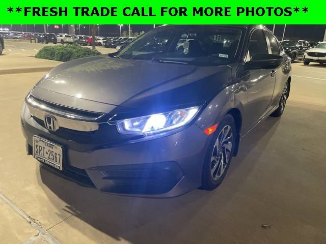 2017 Honda Civic EX — Sedan — 62,395 mi — Fort Worth, TX