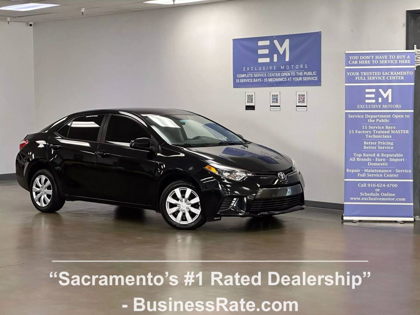 2016 Toyota Corolla LE — Sedan — 110,345 mi — Sacramento, CA