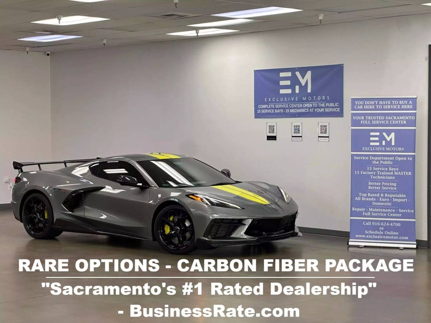 2022 Chevrolet Corvette 3LT — Coupe — 11,747 mi — Sacramento, CA