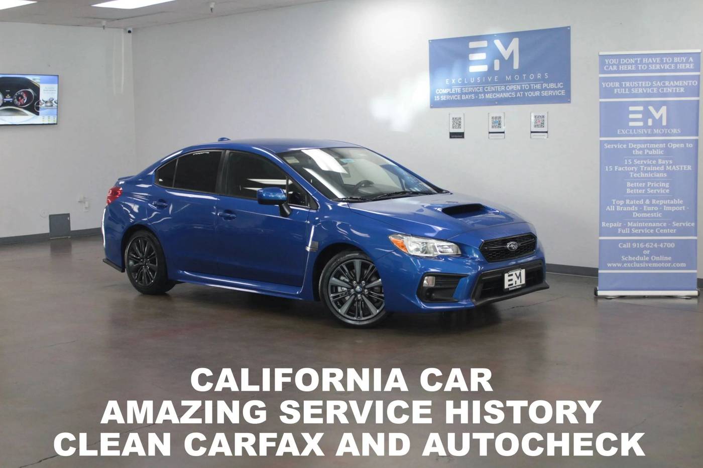 2019 Subaru WRX Base — Sedan — 80,198 mi — Sacramento, CA