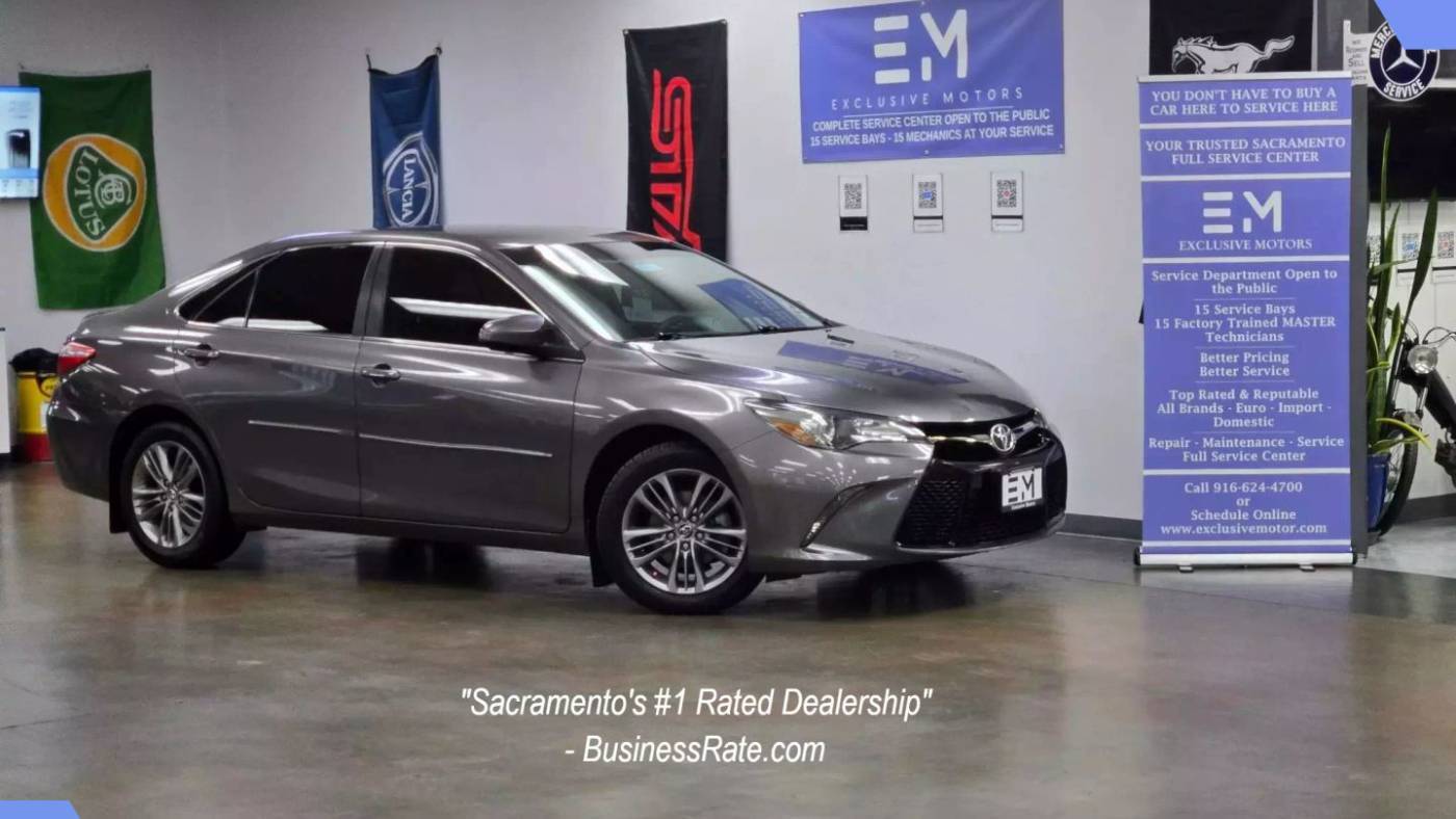 2016 Toyota Camry SE — Sedan — 109,551 mi — Sacramento, CA