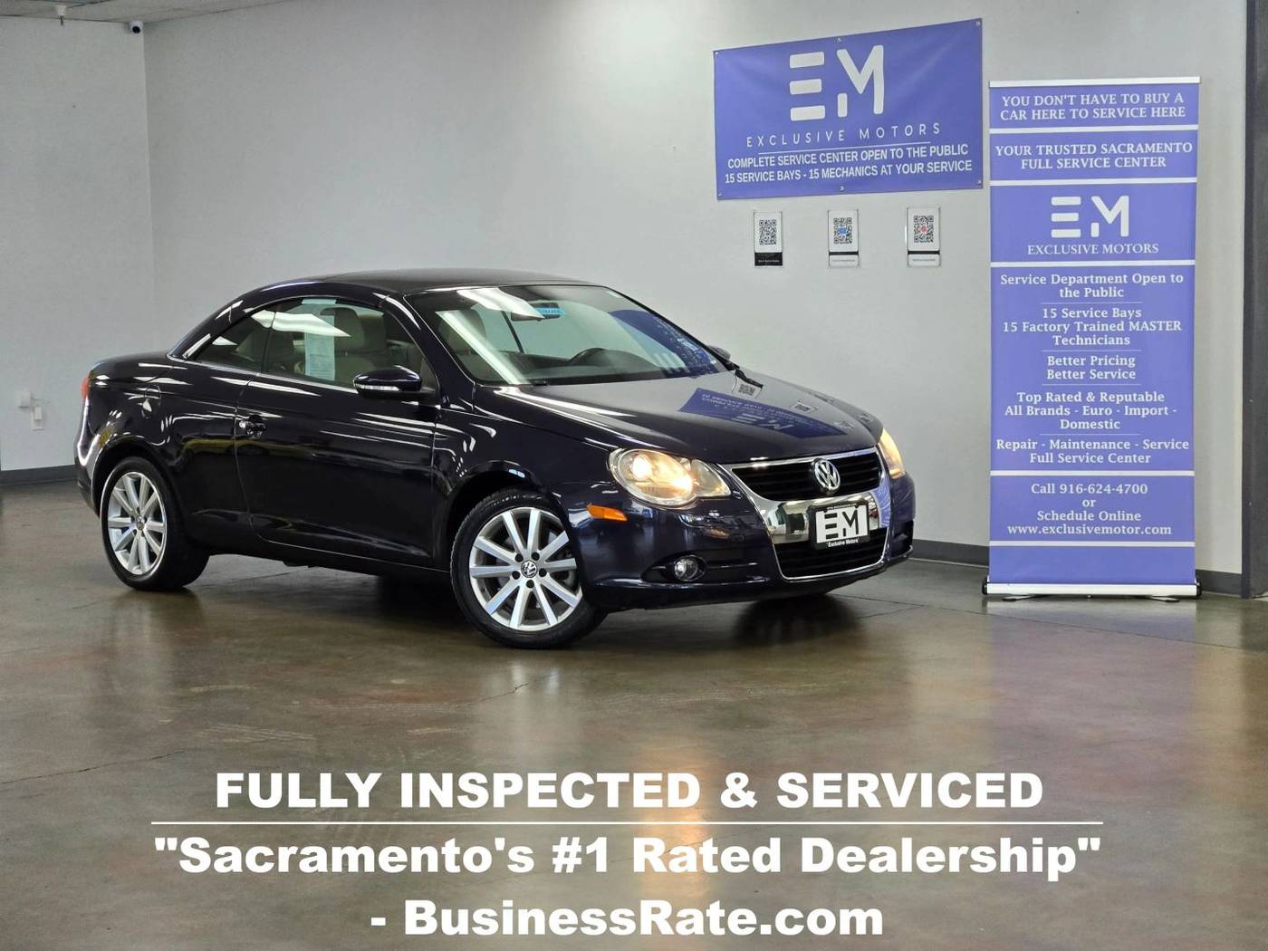 2009 Volkswagen Eos Komfort — Convertible — 50,139 mi — Sacramento, CA