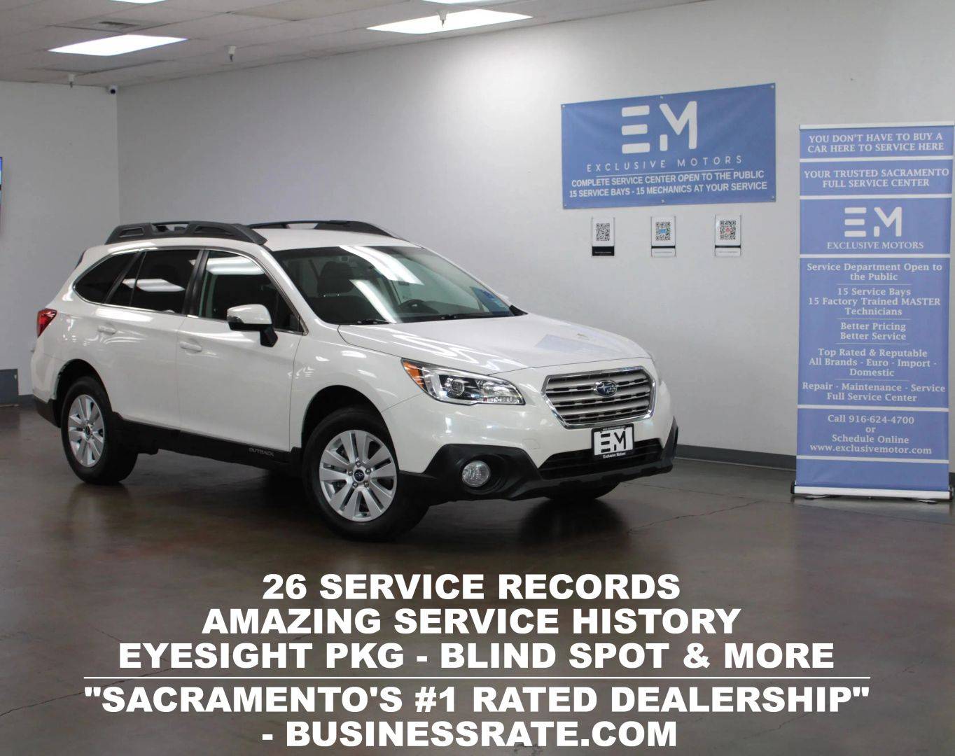 2017 Subaru Outback 2.5i Premium — SUV — 105,565 mi — Sacramento, CA