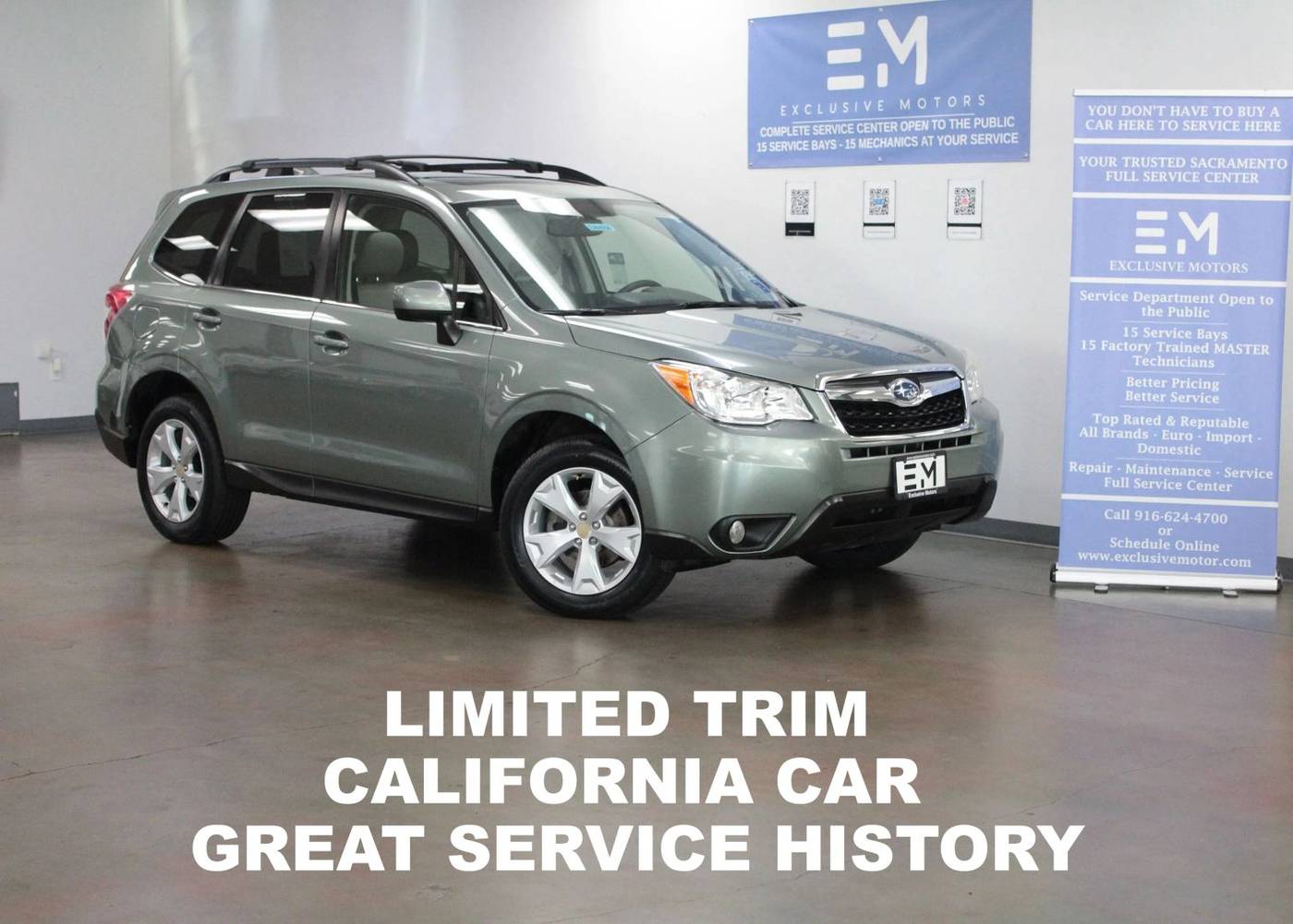 2016 Subaru Forester 2.5i Limited — SUV — 105,272 mi — Sacramento, CA