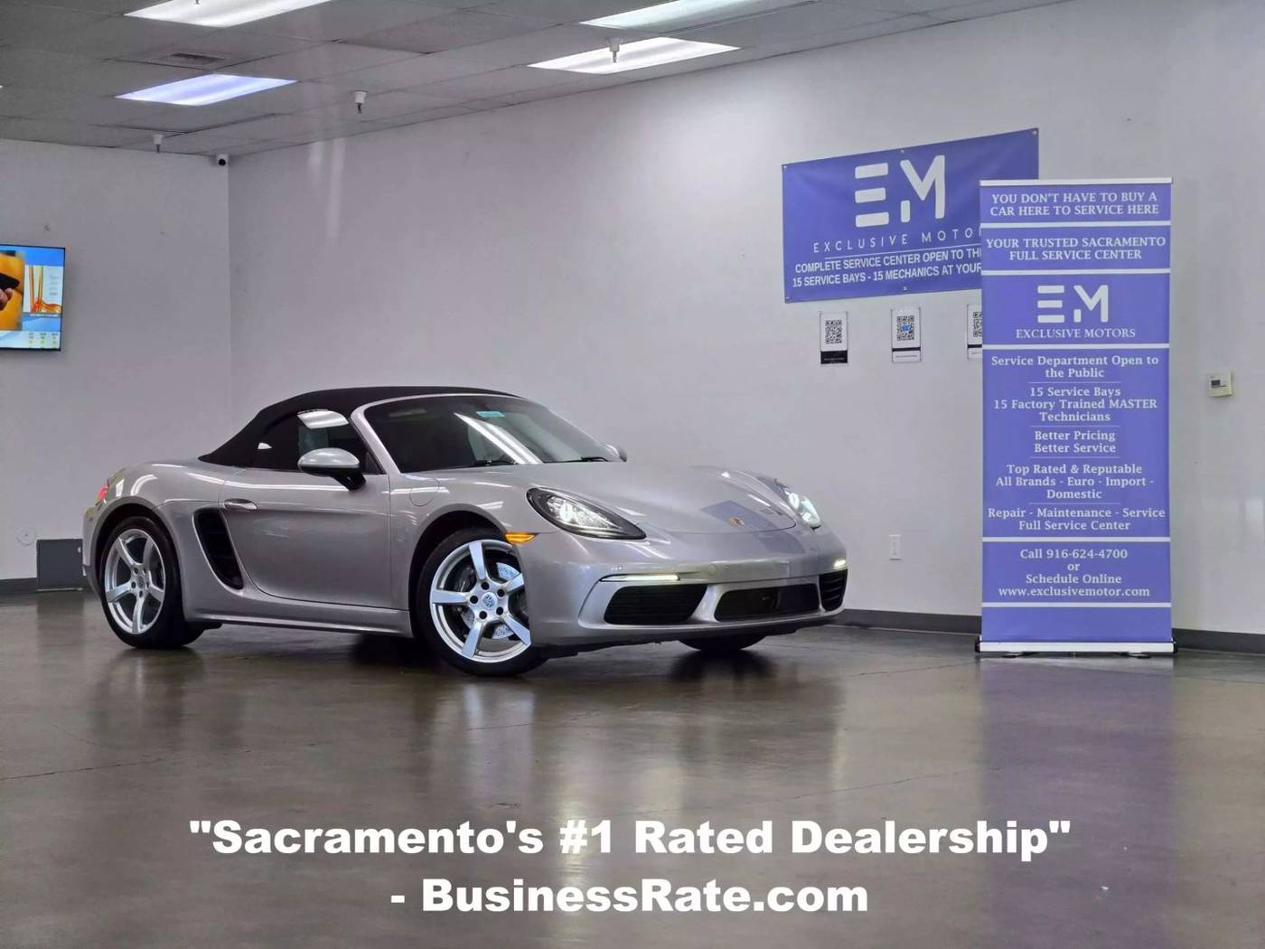 2017 Porsche 718 Boxster Standard — Convertible — 62,312 mi — Sacramento, CA