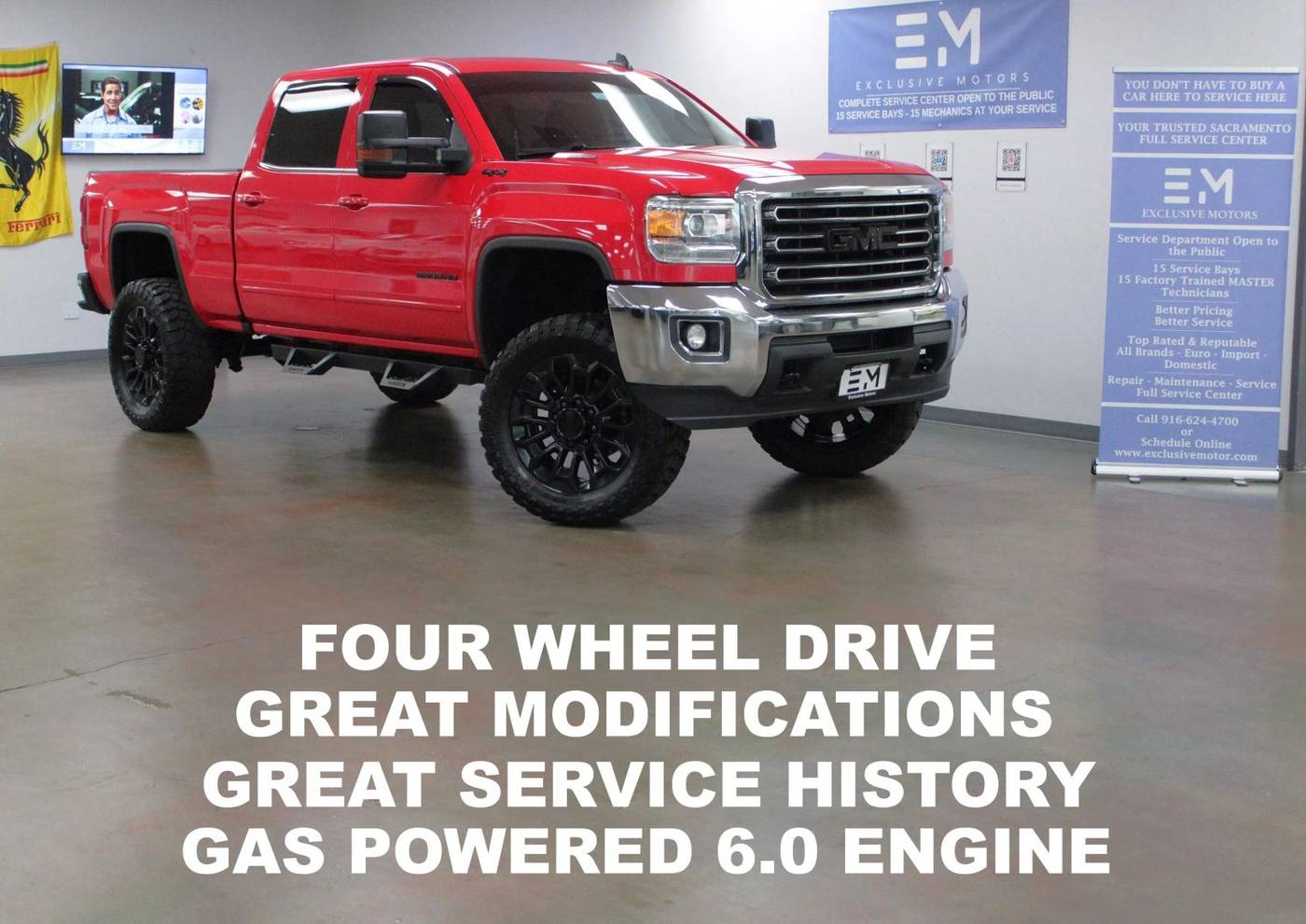2016 GMC Sierra 2500HD SLE — Pickup Truck — 119,301 mi — Sacramento, CA