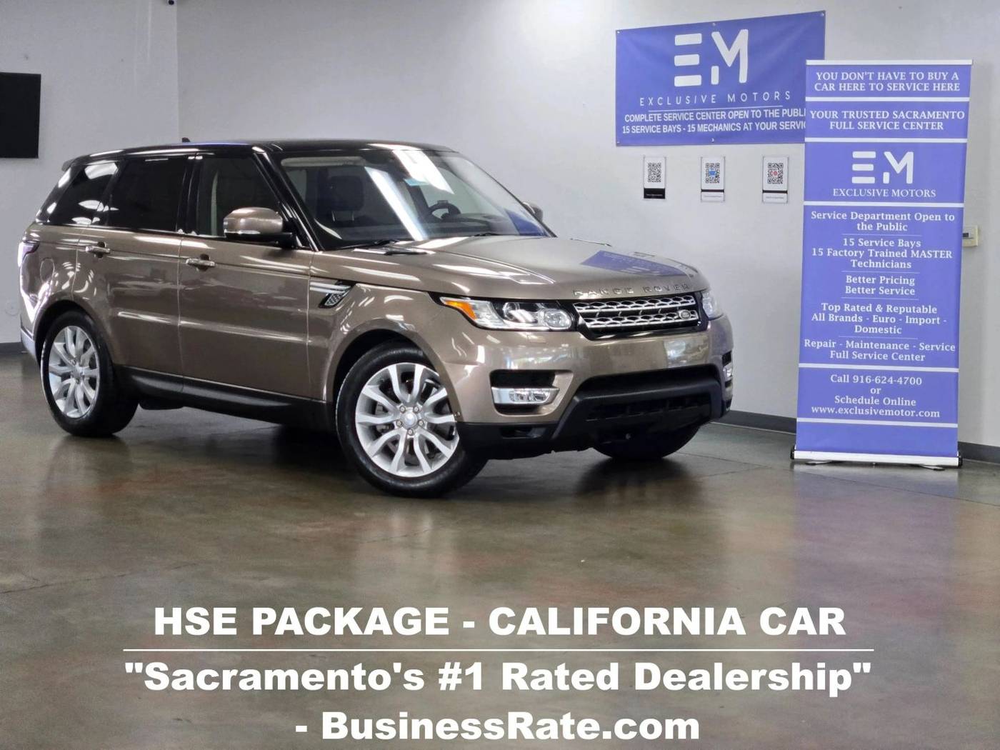 2016 Land Rover Range Rover Sport HSE — SUV — 104,608 mi — Sacramento, CA