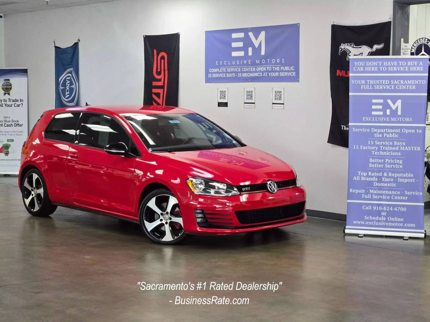 2016 Volkswagen Golf GTI S — Hatchback — 107,626 mi — Sacramento, CA