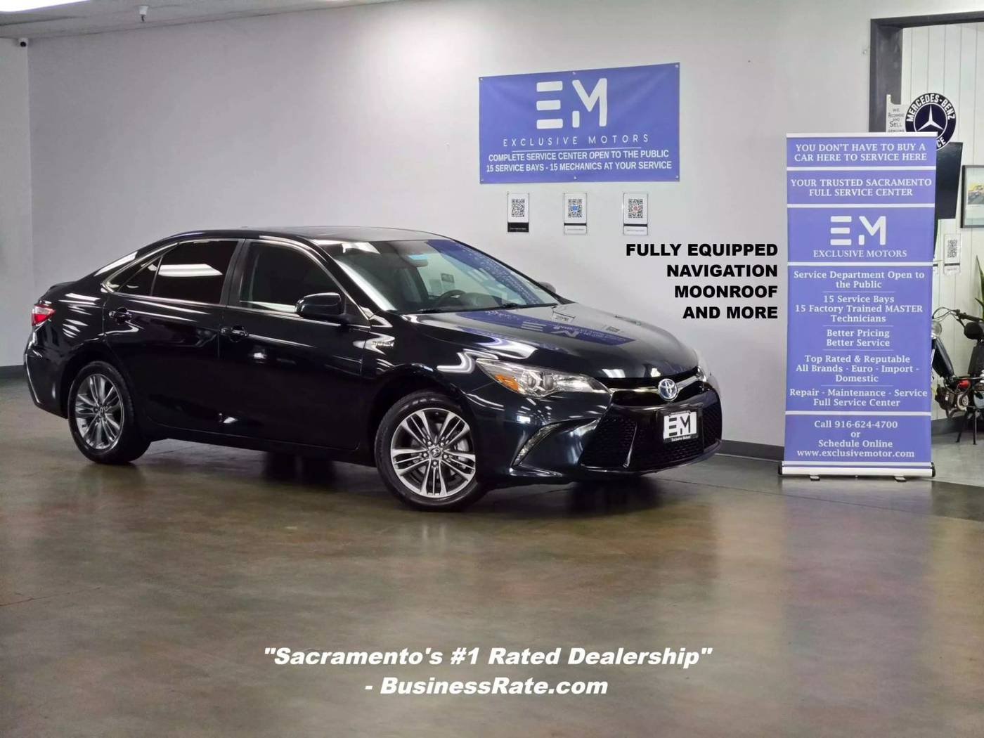 2017 Toyota Camry Hybrid SE — Sedan — 129,200 mi — Sacramento, CA
