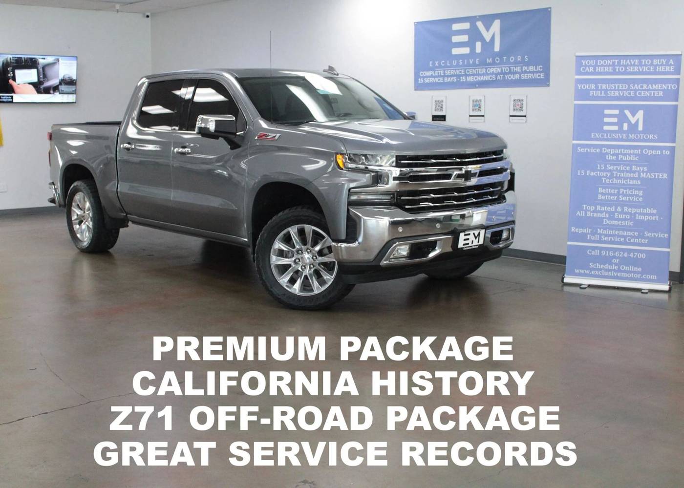 2019 Chevrolet Silverado 1500 LTZ — Pickup Truck — 71,424 mi — Sacramento, CA