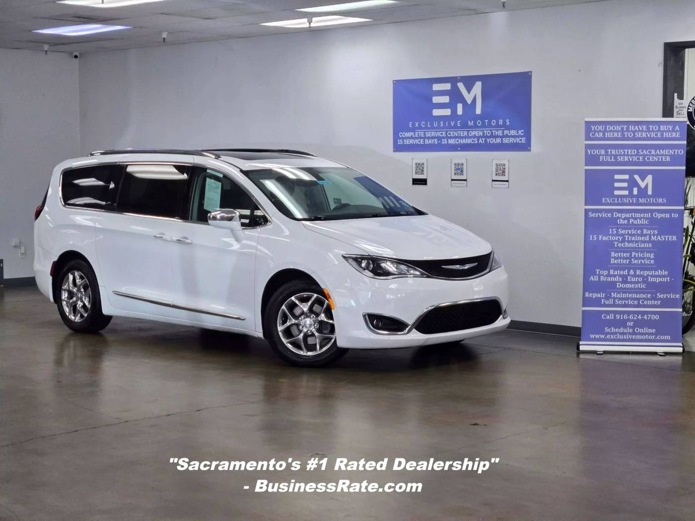2018 Chrysler Pacifica Limited — Minivan — 104,157 mi — Sacramento, CA