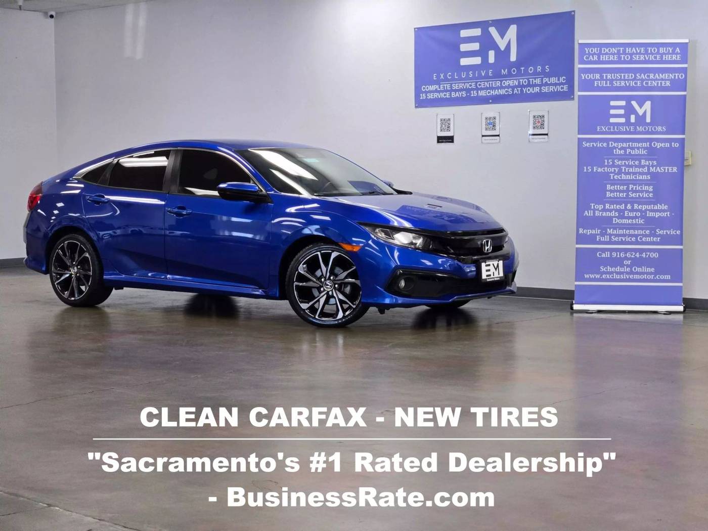 2020 Honda Civic Sport — Sedan — 70,966 mi — Sacramento, CA