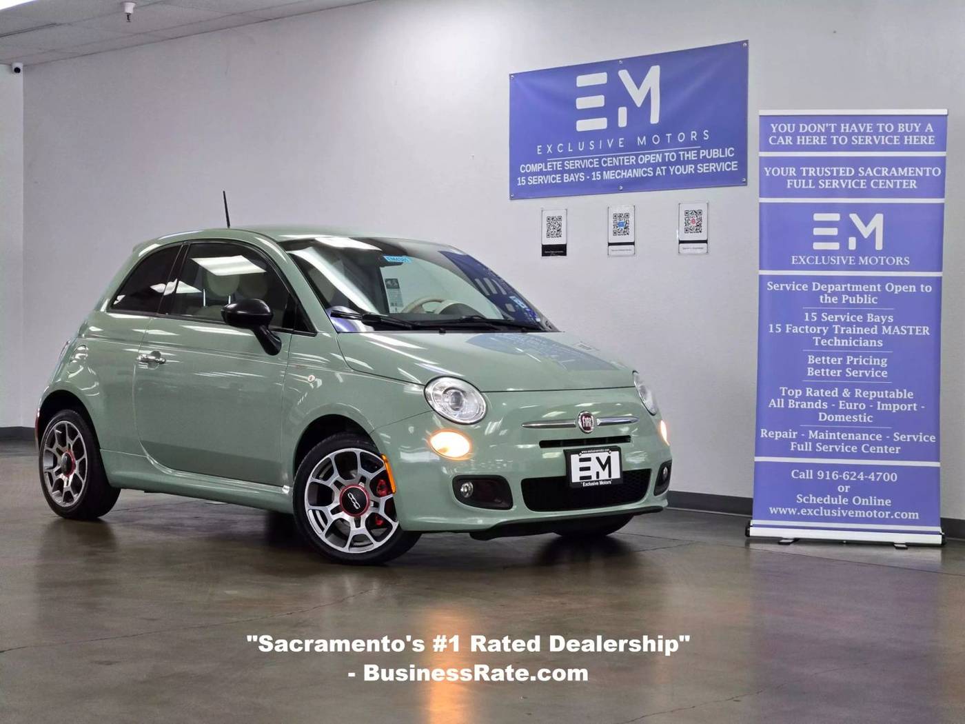 2015 FIAT 500 Sport — Hatchback — 90,501 mi — Sacramento, CA