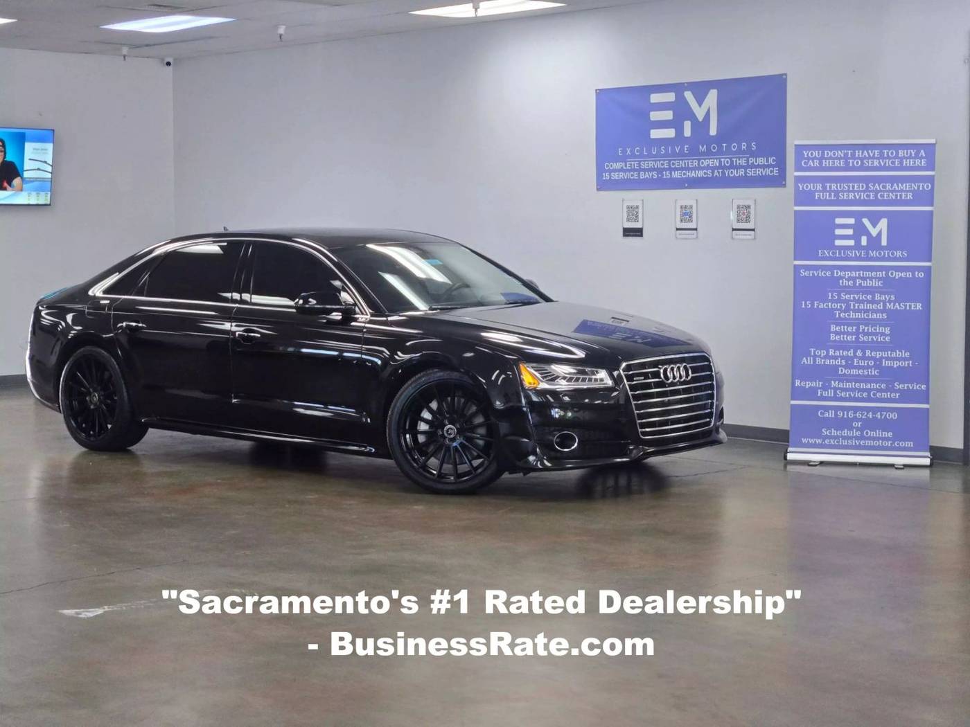 2017 Audi A8 4.0T — Sedan — 111,567 mi — Sacramento, CA