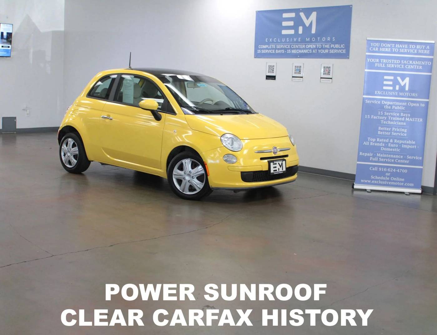 2013 FIAT 500 Pop — Coupe — 99,625 mi — Sacramento, CA