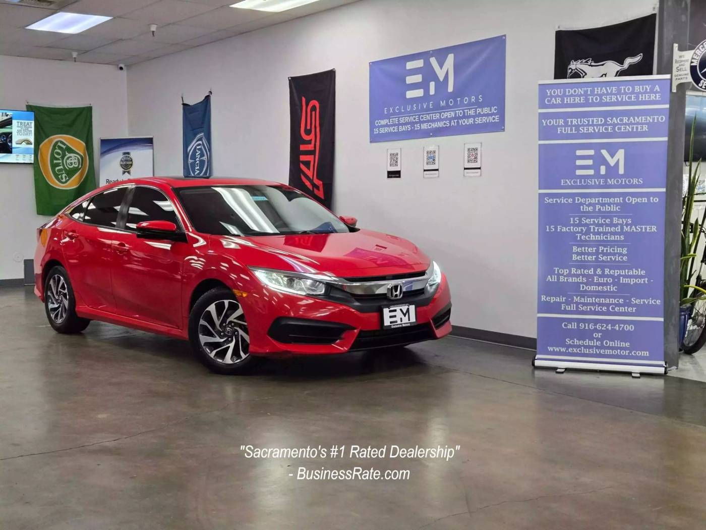 2016 Honda Civic EX — Sedan — 101,290 mi — Sacramento, CA
