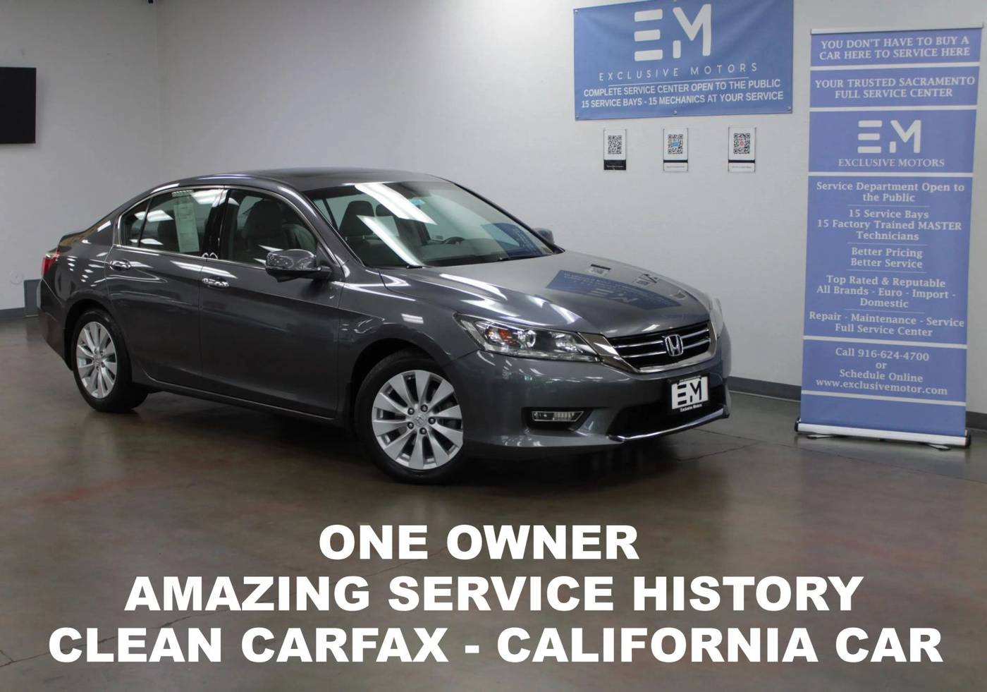 2013 Honda Accord EX-L V6 — Sedan — 131,861 mi — Sacramento, CA