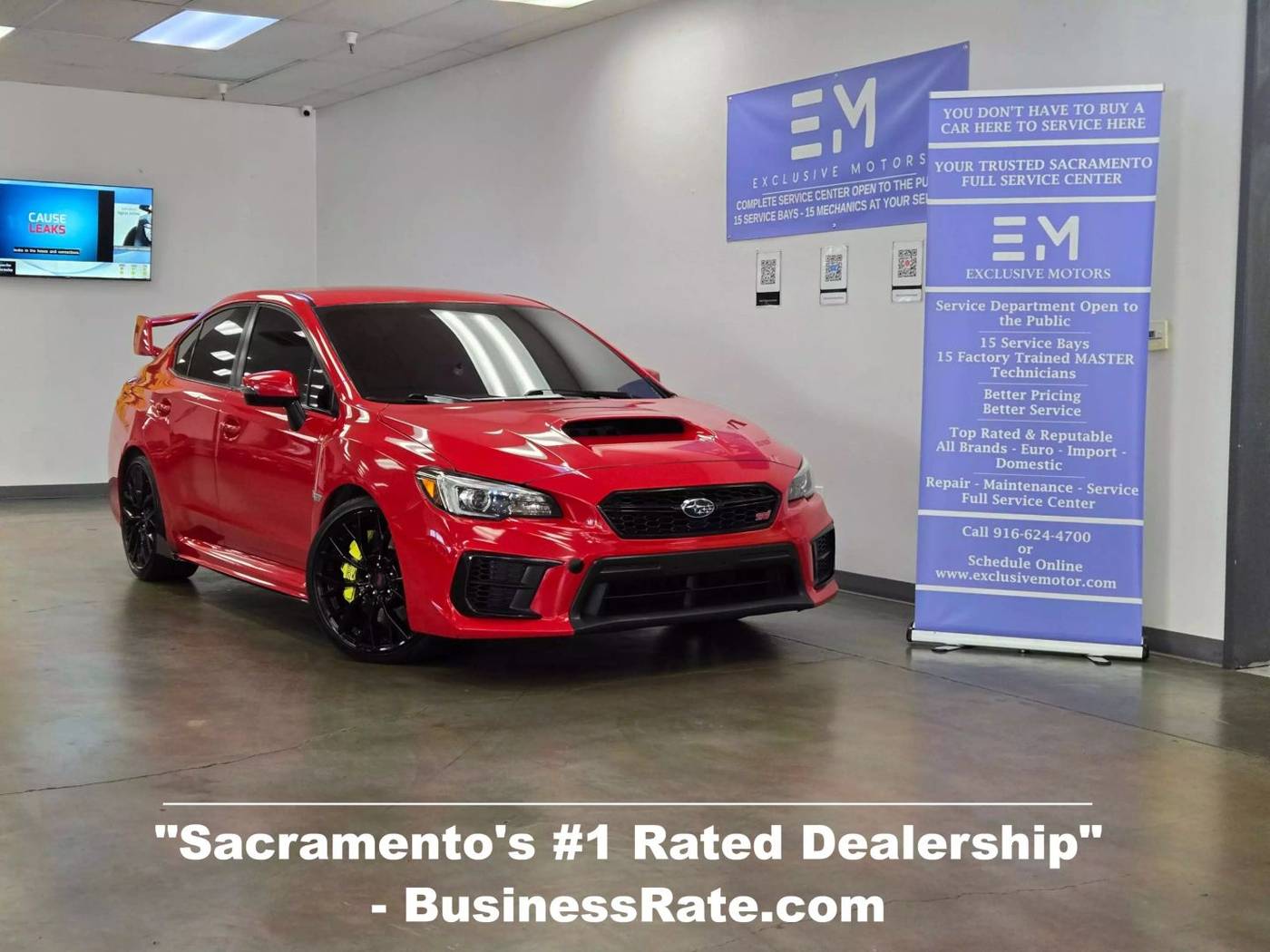 2020 Subaru WRX STI — Sedan — 46,986 mi — Sacramento, CA