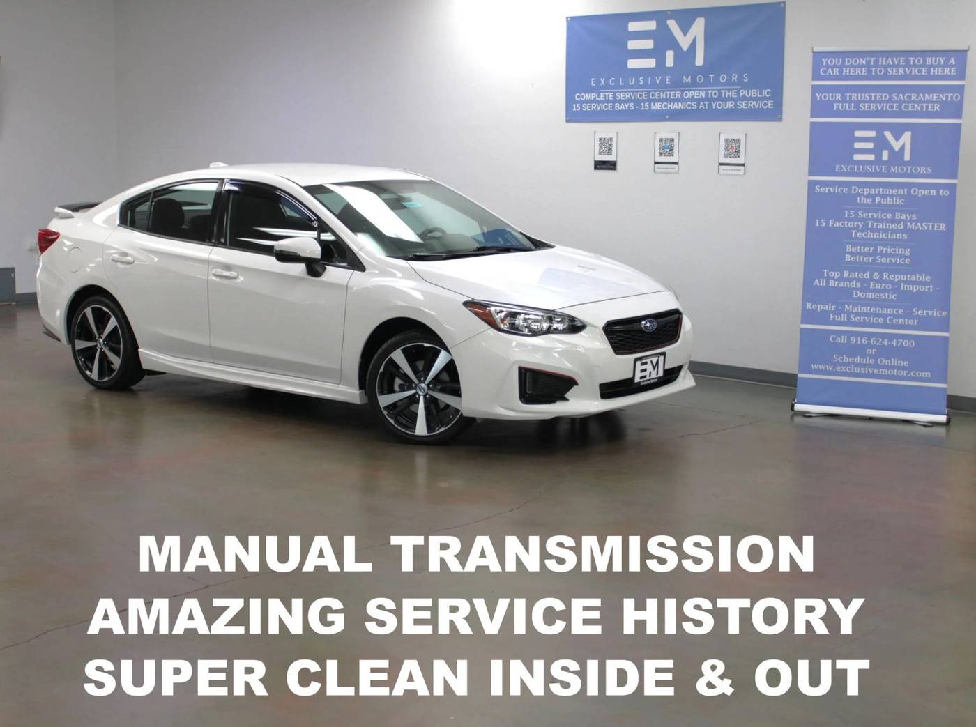 2017 Subaru Impreza 2.0i Sport — Sedan — 86,768 mi — Sacramento, CA