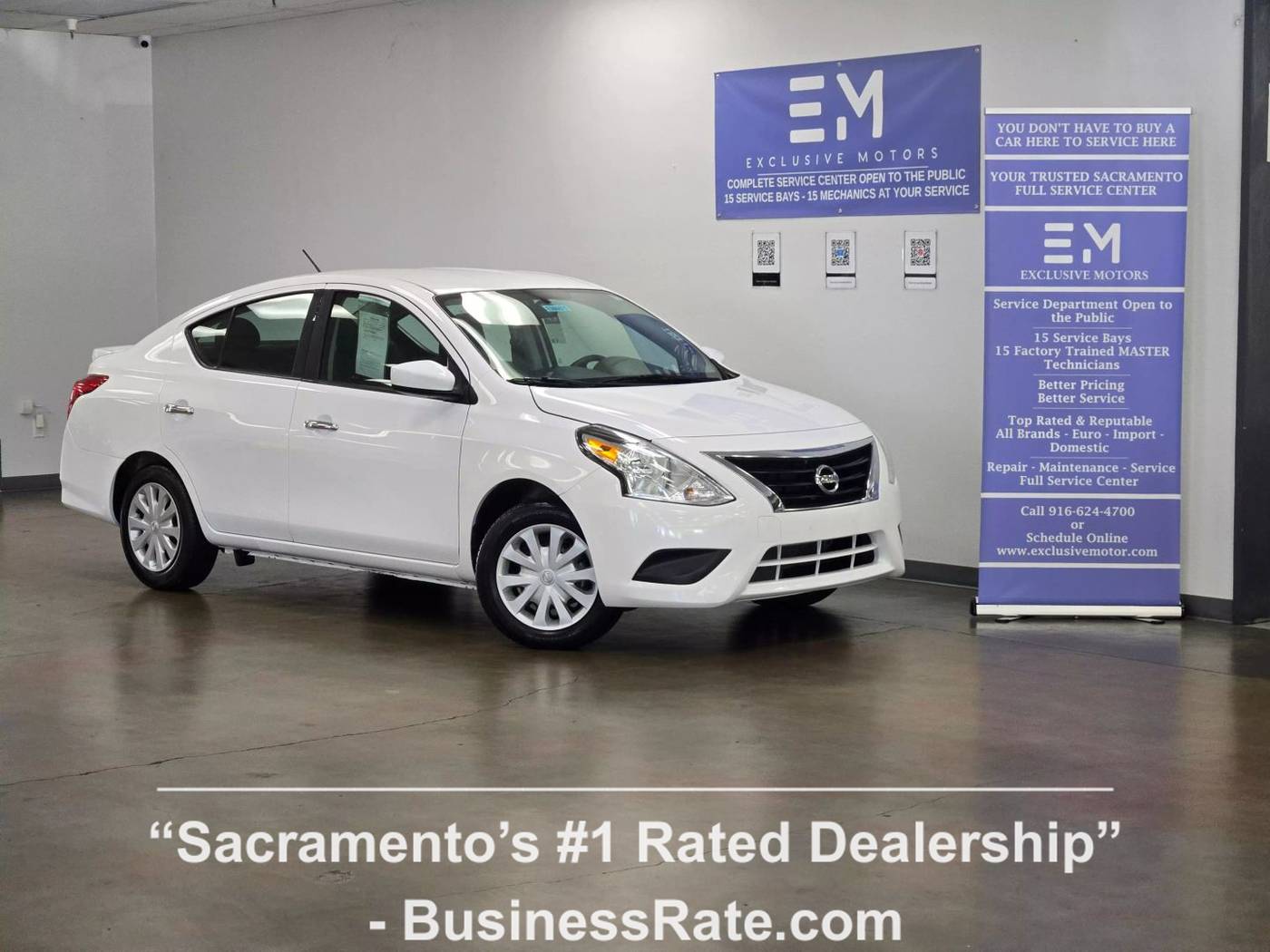 2019 Nissan Versa SV — Sedan — 48,951 mi — Sacramento, CA