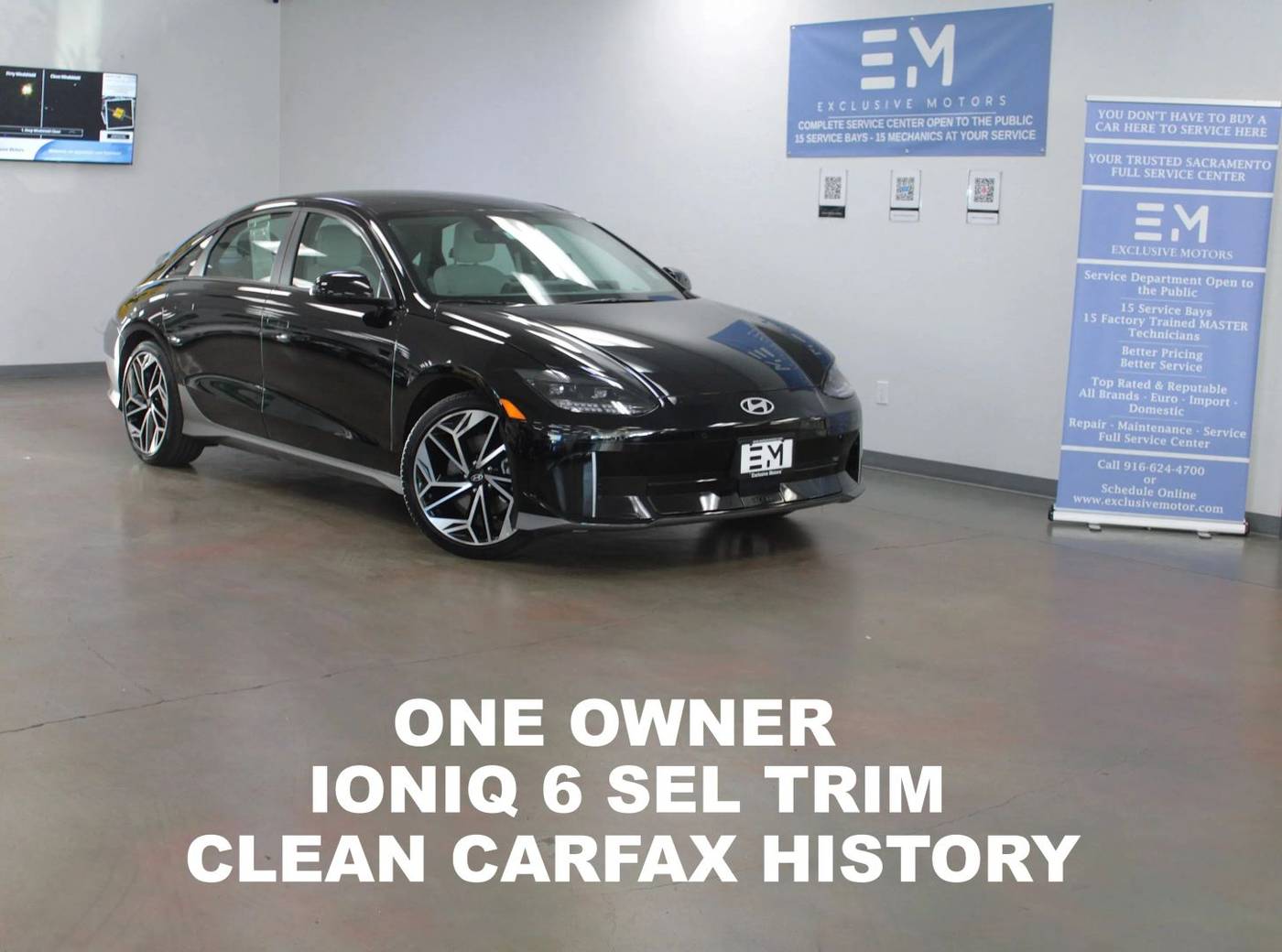 2023 Hyundai IONIQ 6 SEL — Sedan — 23,716 mi — Sacramento, CA