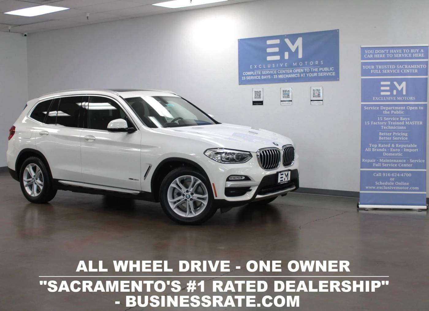 2018 BMW X3 30i — SUV — 77,177 mi — Sacramento, CA