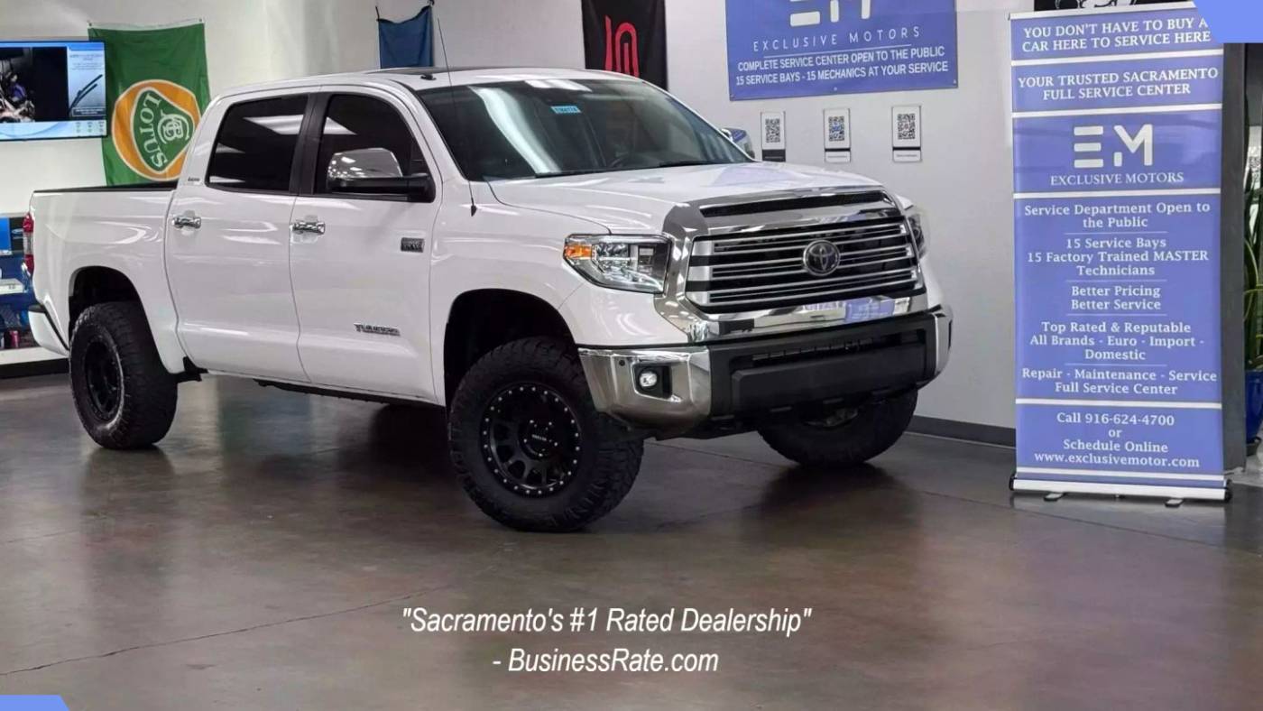 2018 Toyota Tundra Limited — Pickup Truck — 52,420 mi — Sacramento, CA
