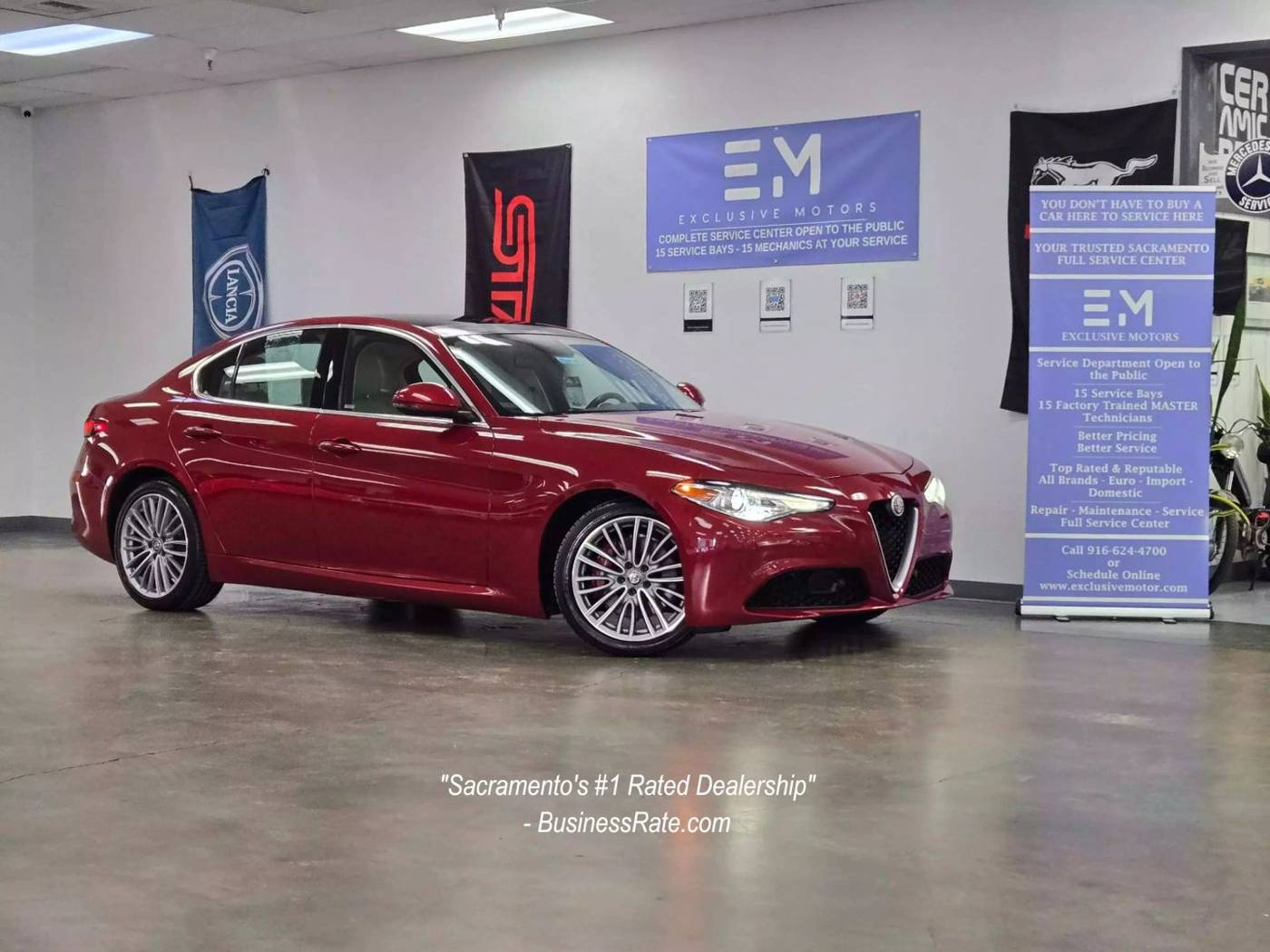2018 Alfa Romeo Giulia Ti Lusso — Sedan — 41,040 mi — Sacramento, CA