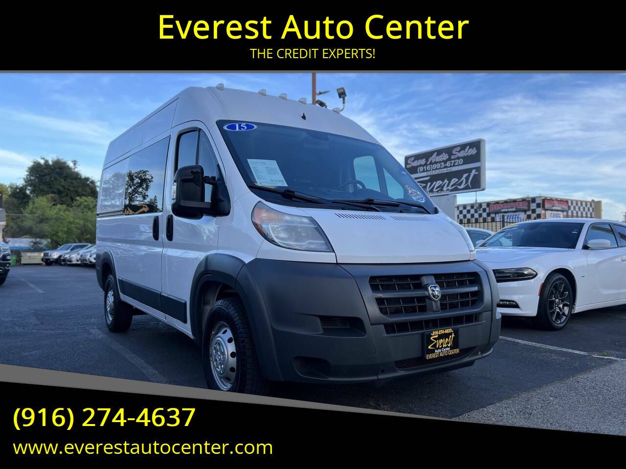 2015 Ram ProMaster Cargo Van 2500 — Cargo Van — 146,640 mi — Sacramento, CA