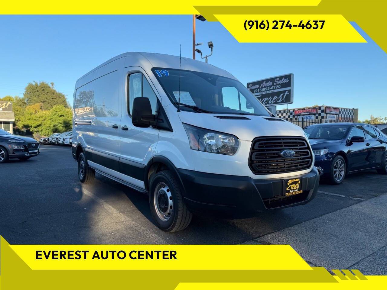 2019 Ford Transit Cargo Van T-250 — Cargo Van — 109,100 mi — Sacramento, CA