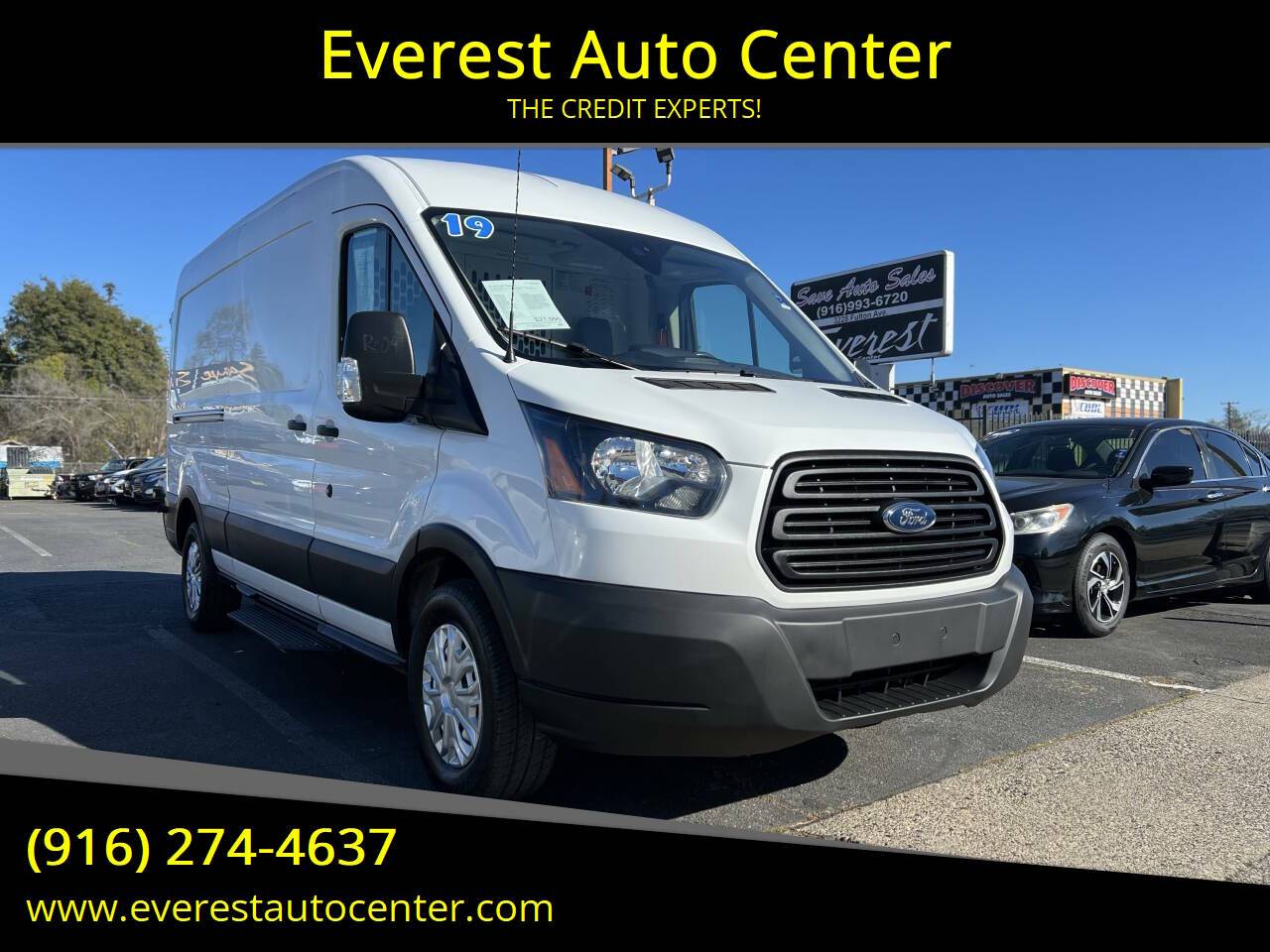 2019 Ford Transit Cargo Van T-150 — Cargo Van — 83,453 mi — Sacramento, CA