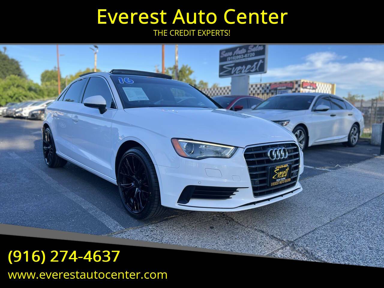 2016 Audi A3 Premium Plus — Sedan — 105,034 mi — Sacramento, CA
