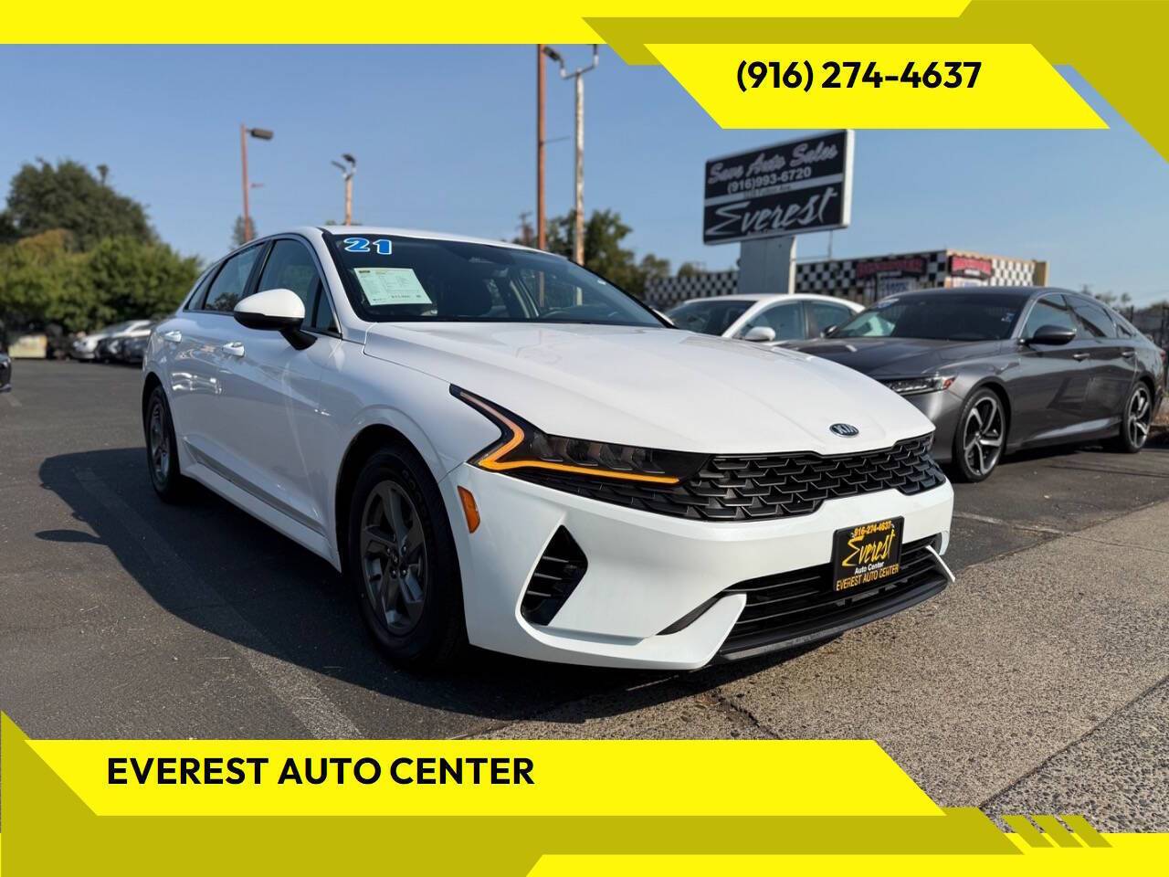 2021 Kia K5 LXS — Sedan — 130,340 mi — Sacramento, CA