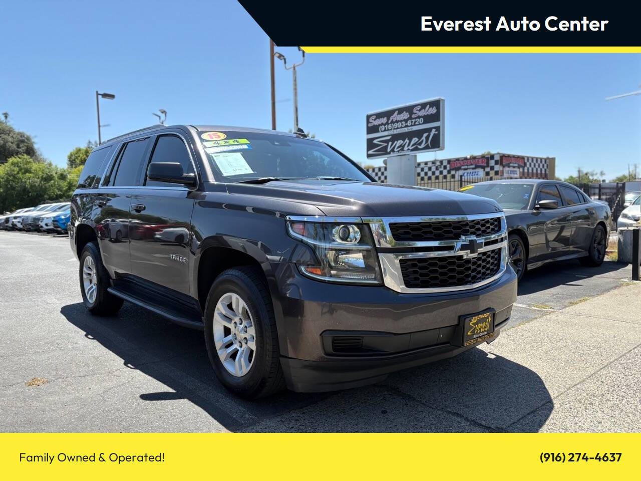 2015 Chevrolet Tahoe LT — SUV — 139,330 mi — Sacramento, CA