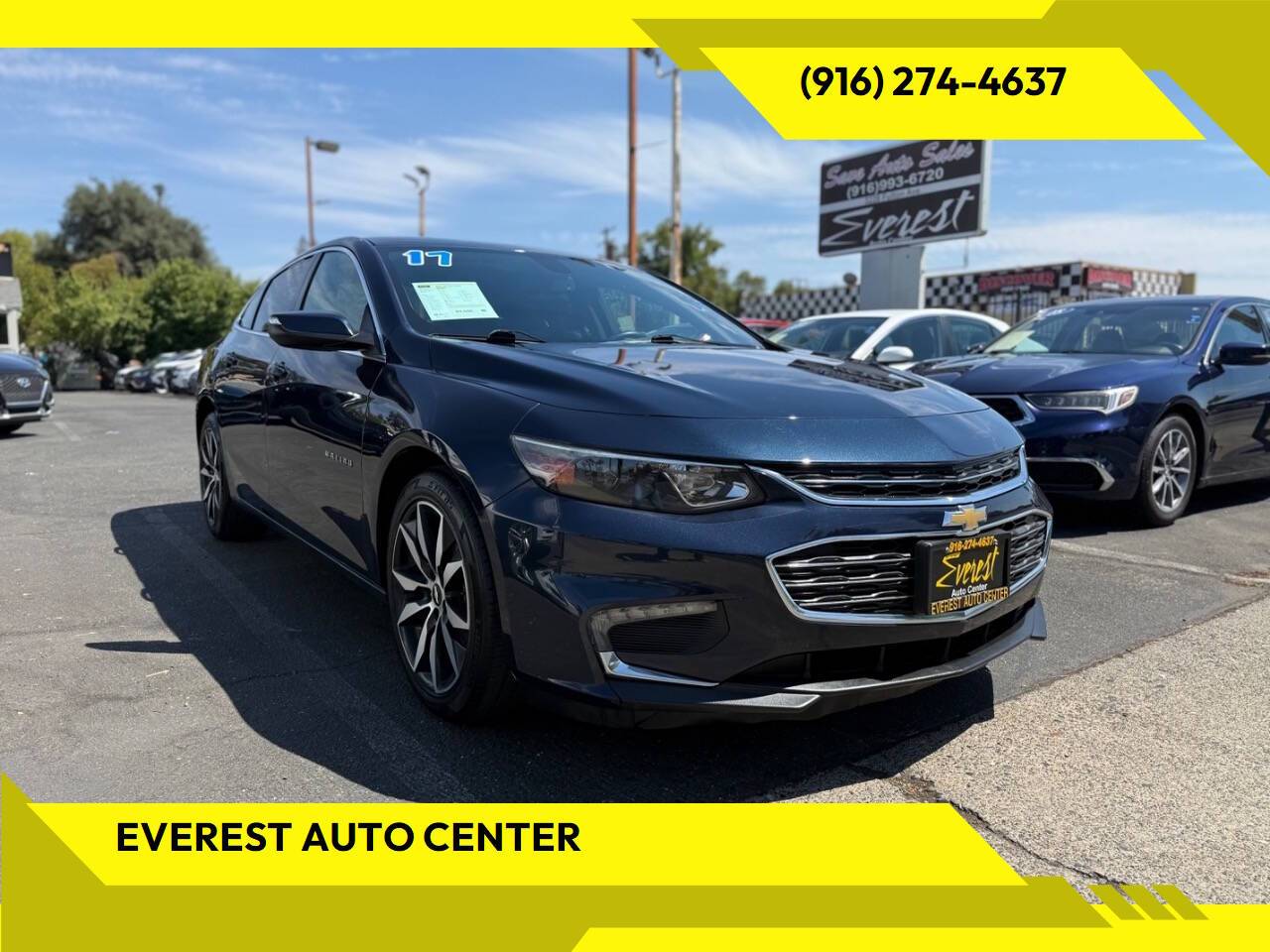 2017 Chevrolet Malibu LT — Sedan — 96,563 mi — Sacramento, CA
