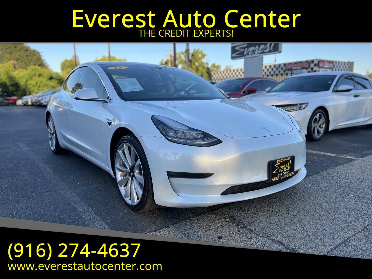 2018 Tesla Model 3 Long Range — Sedan — 92,604 mi — Sacramento, CA