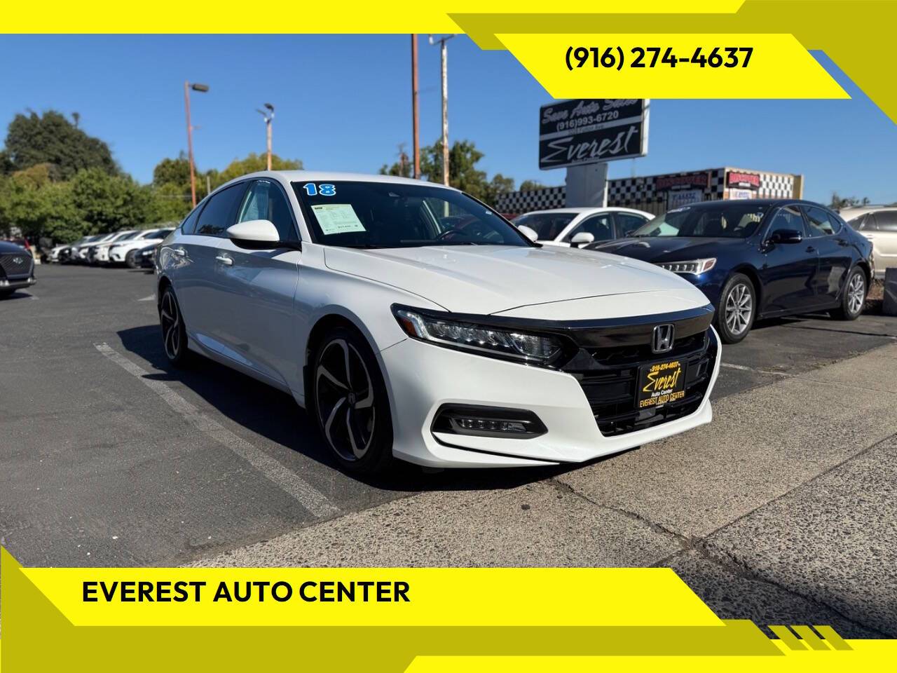 2018 Honda Accord Sport — Sedan — 100,888 mi — Sacramento, CA