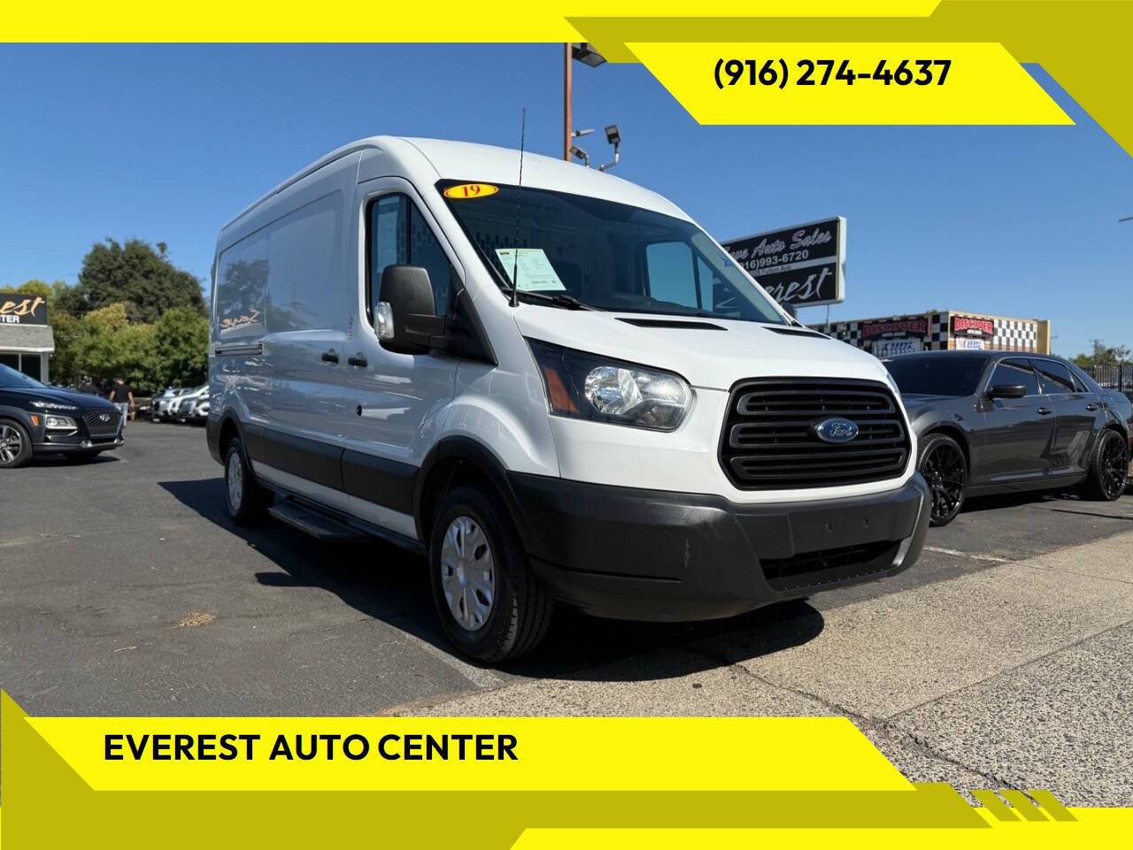 2019 Ford Transit Cargo Van T-150 — Cargo Van — 99,651 mi — Sacramento, CA