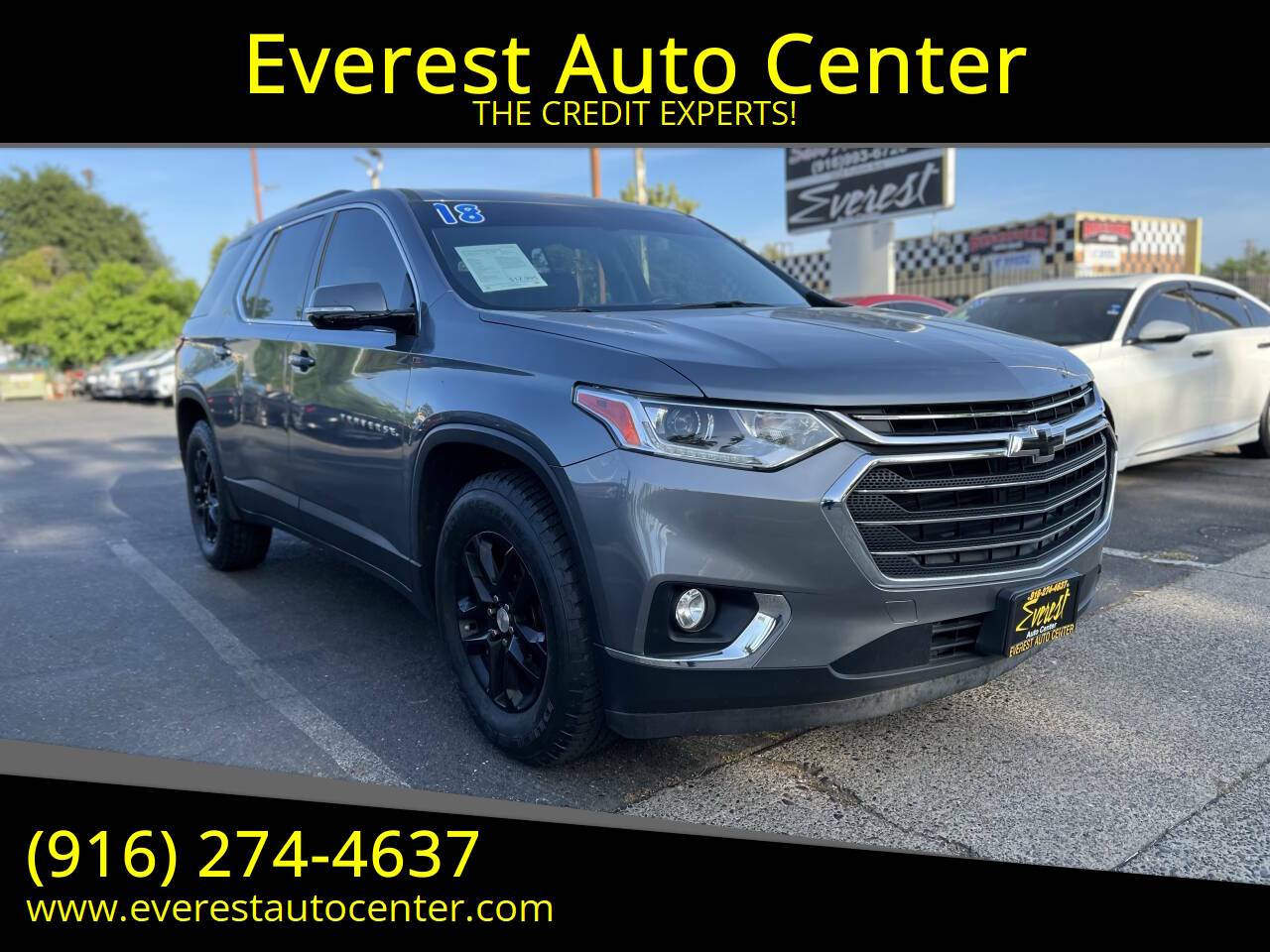 2018 Chevrolet Traverse LT Cloth — SUV — 74,451 mi — Sacramento, CA